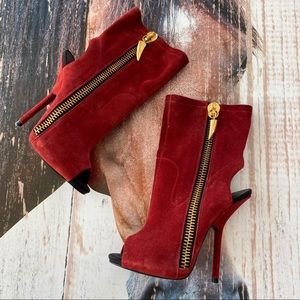 Giuseppe Zanotti Open Toe Booties